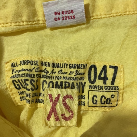 Guess yellow top - Picture 9 of 9